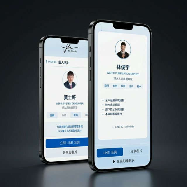 LINE Business Card Demo